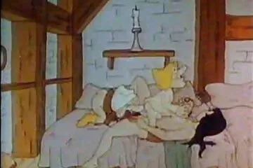 Egy szakállas mániákus megeszik egy apja lánya szex meztelen lányt, és a kislány azt követeli, hogy dugja az asztalra.
